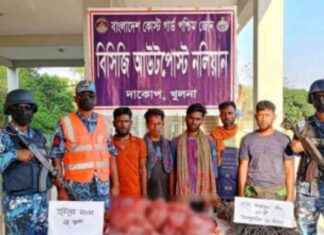5 Hunters Caught with 25kg Deer Meat from Sundarbans 5-hunters-caught-with-25kg-deer-meat-from-sundarbans