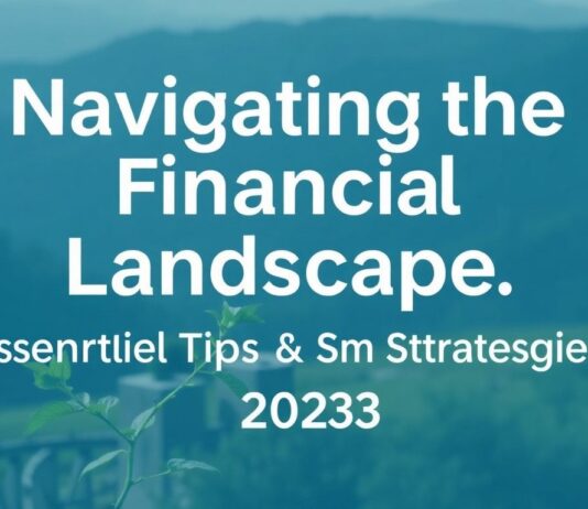 Navigating the Financial Landscape: Essential Tips and Strategies for 2023 Navigating the Financial Landscape: Essential Tips and Strategies for 2023