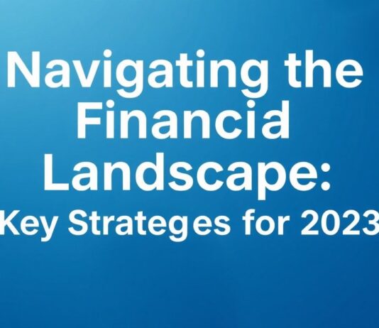 Navigating the Financial Landscape: Key Strategies for 2023 Navigating the Financial Landscape: Key Strategies for 2023
