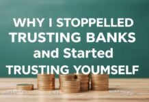 Why I Stopped Trusting Banks and Started Trusting Myself Why I Stopped Trusting Banks and Started Trusting Myself