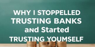 Why I Stopped Trusting Banks and Started Trusting Myself Why I Stopped Trusting Banks and Started Trusting Myself