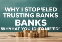 Why I Stopped Trusting Banks and What I Did Instead Why I Stopped Trusting Banks and What I Did Instead