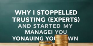 Why I Stopped Trusting ‘Experts’ and Started Managing My Own Damn Money Why I Stopped Trusting 'Experts' and Started Managing My Own Damn Money